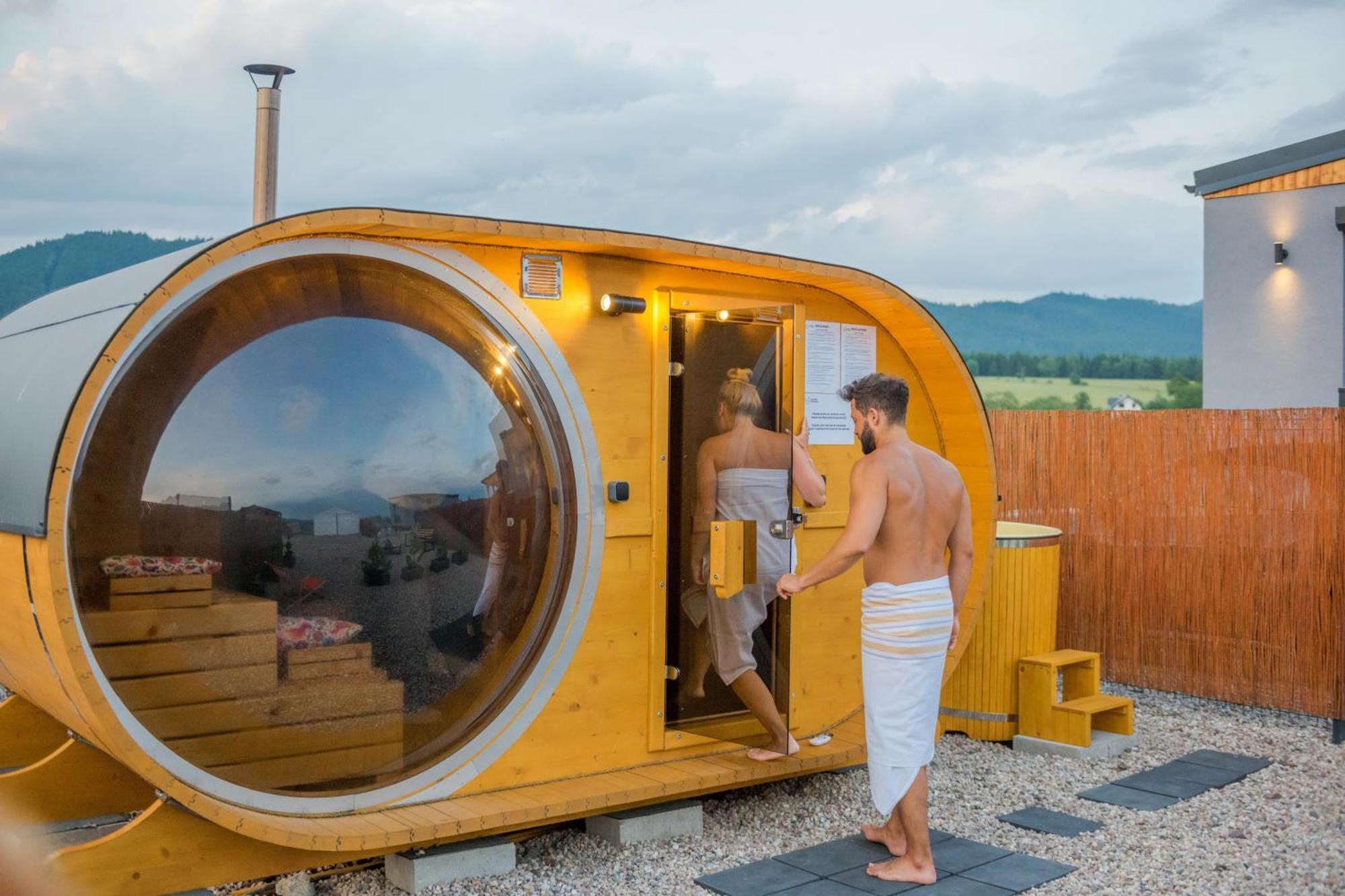 Rajska Polana Domki Premium ,Na Odludziu Z Prywatna Balia Z Jacuzzi I Sauna ,Cisza,Rowery Elektryczne,Gory,Astroprzygoda,- Adrspach, Skalne Miasto, Zamek Ksiaz,Andrzejowka,Karpacz, Sniezka,Janskie Laznie,Pec Mieroszow Eksteriør bilde