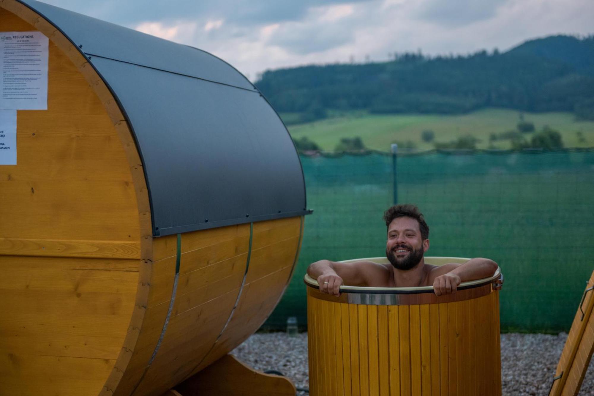 Rajska Polana Domki Premium ,Na Odludziu Z Prywatna Balia Z Jacuzzi I Sauna ,Cisza,Rowery Elektryczne,Gory,Astroprzygoda,- Adrspach, Skalne Miasto, Zamek Ksiaz,Andrzejowka,Karpacz, Sniezka,Janskie Laznie,Pec Mieroszow Eksteriør bilde